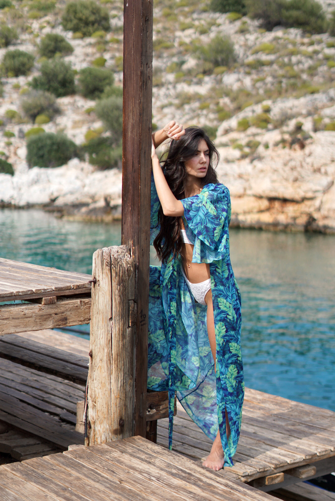 CHARM WRAP KIMONO