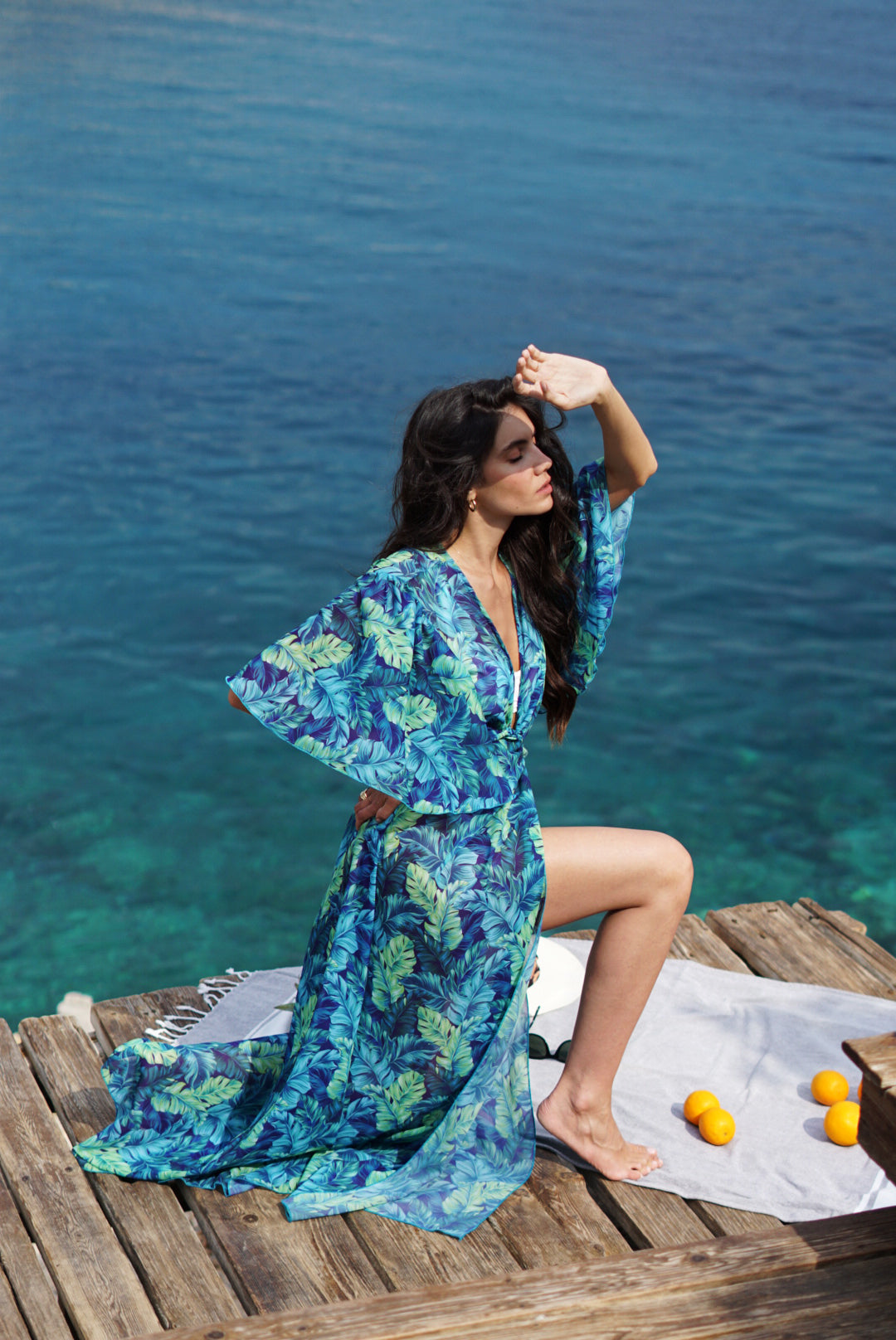 CHARM WRAP KIMONO